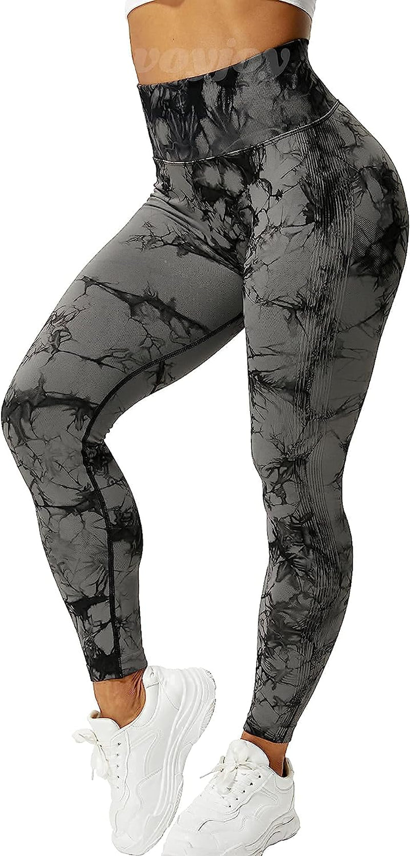 Seamless Leggings for Women High Waist Yoga Pants Scrunch Butt Lifting Elastic Tights