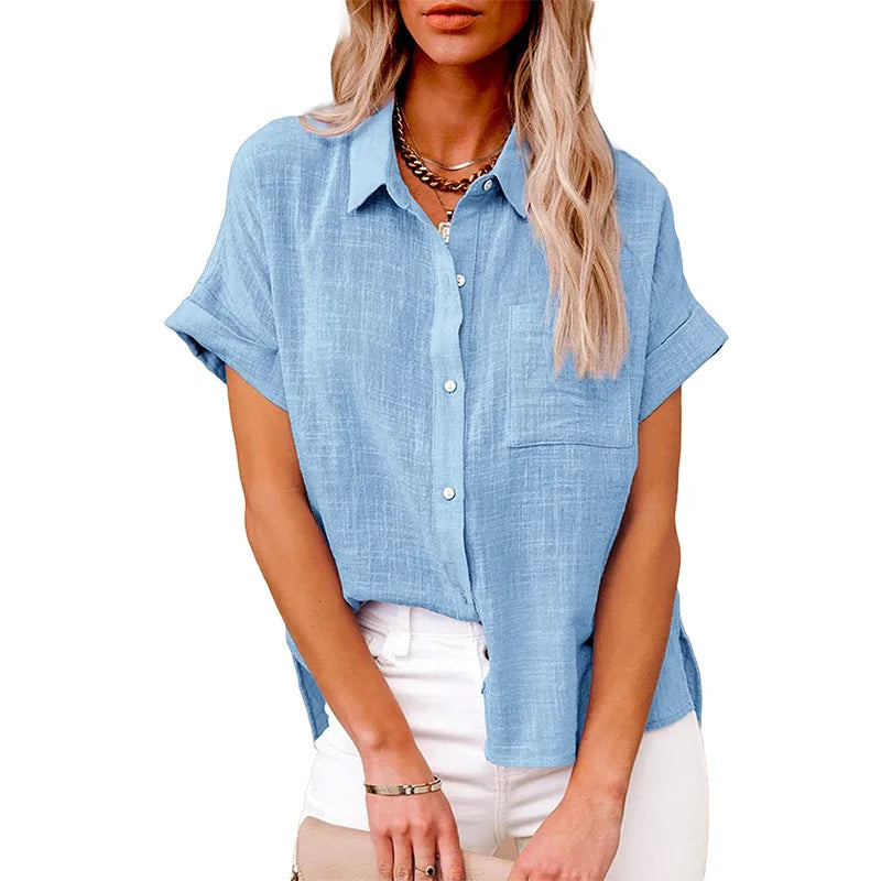 Summer Women Tops Tee Cotton Linen Tshirt Woman Clothing Camisas Mujer Casual T Shirt Blusas Streetwear Loose Ladies T-Shirts