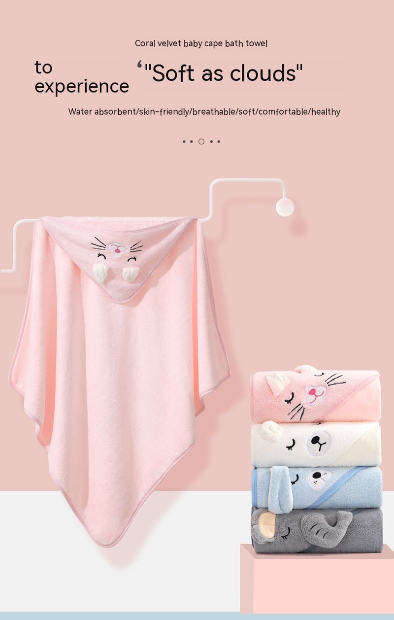 Baby Airable Swaddling Bath Towel for Spring and Autumn