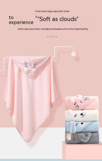 Baby Airable Swaddling Bath Towel for Spring and Autumn