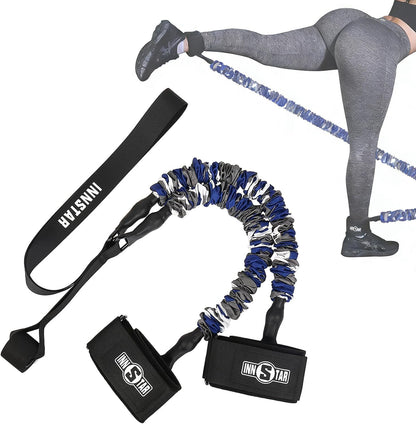 Resistance Bands Accessories Exercise Bands Attachment, Fitness Handles Workout Bar for Home Gym Workout Full Body Workout