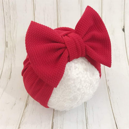 Newborn Baby Girl Turban Hats - 5-Piece Headwrap Set for Infants and Toddlers