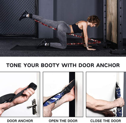 Resistance Bands Accessories Exercise Bands Attachment, Fitness Handles Workout Bar for Home Gym Workout Full Body Workout
