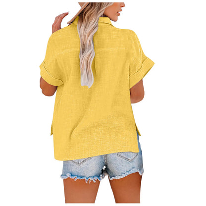 Summer Women Tops Tee Cotton Linen Tshirt Woman Clothing Camisas Mujer Casual T Shirt Blusas Streetwear Loose Ladies T-Shirts